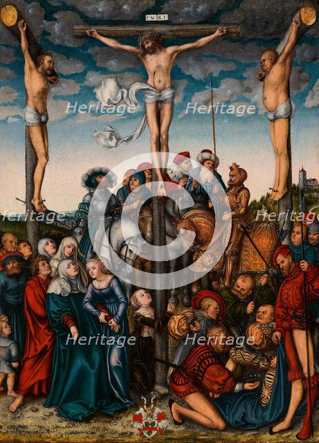 Crucifixion, 1532. Creator: Lucas Cranach the Elder.