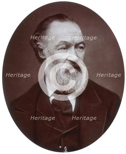 Alfred Elmore, artist and Royal Academician, 1881. Creator: Lock & Whitfield.