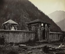 Temple at Naveshera, Kashmir, India, 1864. Creator: Samuel Bourne (British, 1834-1912).