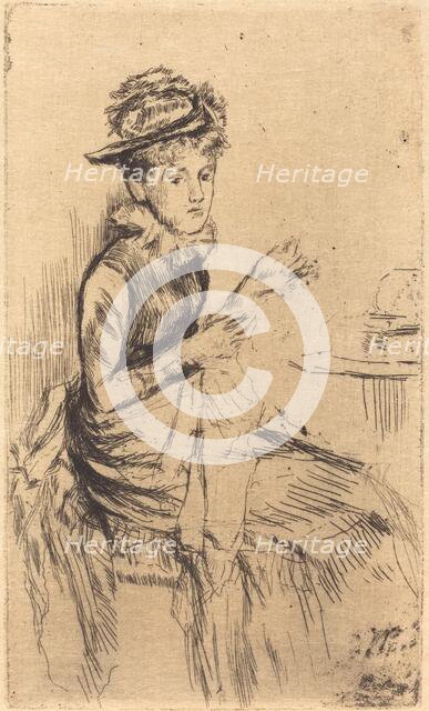 Tatting, c. 1873. Creator: James Abbott McNeill Whistler.