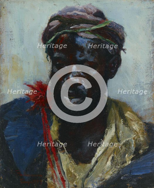 The Man from Marrakech, 1909. Creator: Hugo Backmansson.