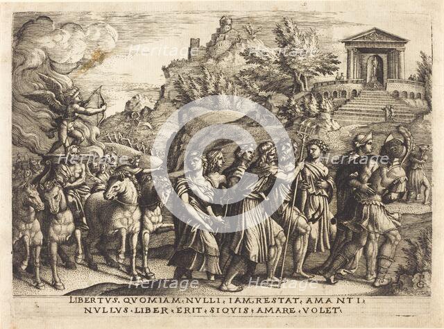 The Triumph of Love, c. 1539. Creator: Georg Pencz.