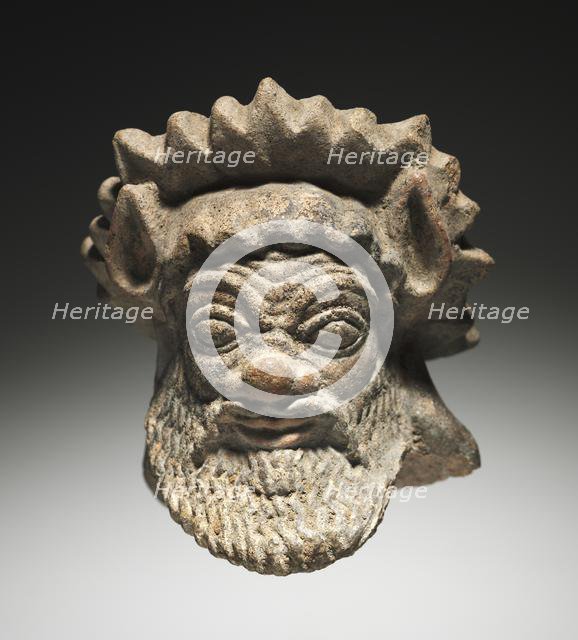 Satyr Head, 500s BC. Creator: Unknown.