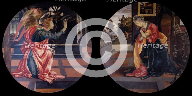 The Annunciation, 1483-1484. Artist: Lippi, Filippino (1457-1504)