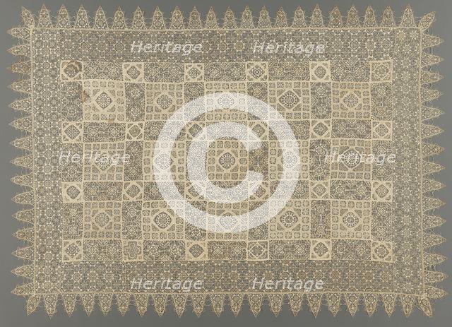 Needlepoint Lace Cloth, late 16th century. Creator: Unknown.