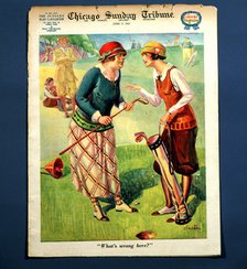 Chicago Sunday Tribune cover, July 1923. Artist: Unknown