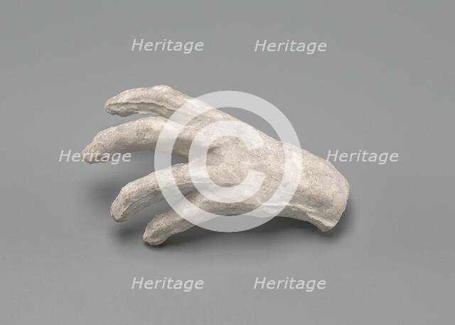 Left Hand, possibly 1880. Creator: Auguste Rodin.