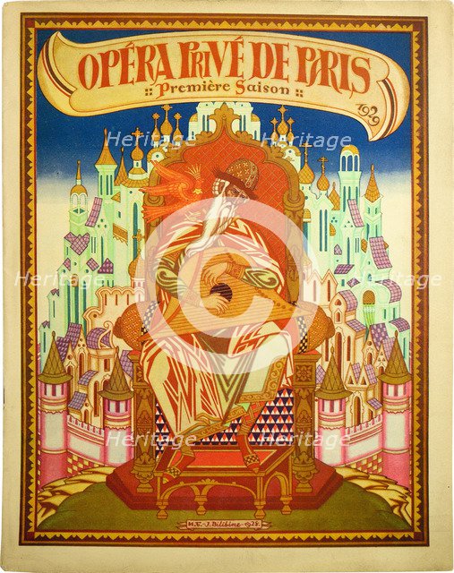 Opéra privé de Paris. Première saison. 1929, 1928.