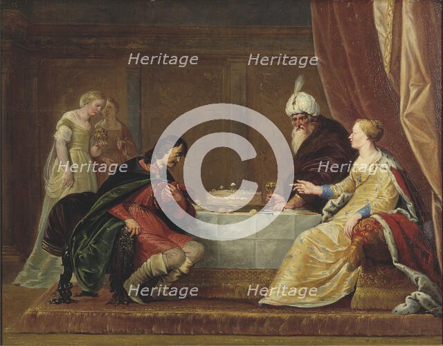 The Wrath of Ahasuerus, 1628. Creator: Pieter de Grebber.