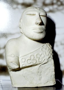 Priest King or Deity, Indus Valley, Mohenjo-Daro, c2100 BC. Artist: Unknown