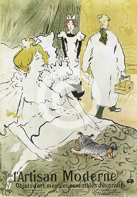 'Qui, L'Artisan Moderne', 1894.  Artist: Henri de Toulouse-Lautrec