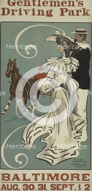 Gentleman's driving park, c1904. Creator: Unknown.