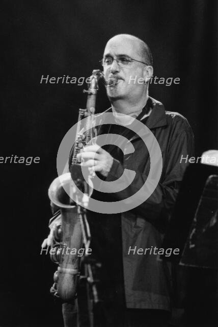 Michael Brecker, Cambridge Corn Exchange, 2000. Creator: Brian Foskett.