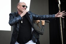 Glenn Gregory, Heaven 17 live at Heritage Live, Audley End House, Essex, Aug 2023. Creator: Annapaola Marchesani.