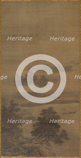 Landscape, late 1500s-early 1600s. Creator: Sessh? T?y? (Japanese, 1420-1506), follower of.