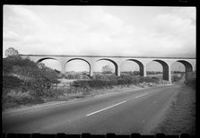 Thorpe Thewles Railway Viaduct, Grindon, Stockton-on-Tees, c1955-c1979. Creator: Ursula Clark.