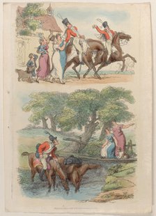 Plate 20, from "World in Miniature", 1816., 1816. Creator: Thomas Rowlandson.