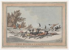 Cold Broth & Calamity, January 26, 1792., January 26, 1792. Creator: Thomas Rowlandson.