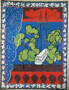 Window at Tahiti II, 1935. Creator: Matisse, Henri (1869-1954).