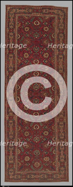 Carpet, Pakistan, mid-17th century. Creator: Unknown.
