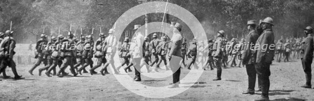 Our Romanian Allies; The 'Arges' 4th infantry regiment, who infiltrated German lines.., Creator: Unknown.