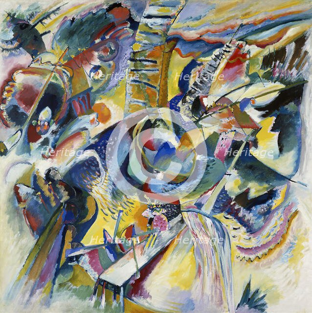 Improvisation Klamm, 1914. Creator: Kandinsky, Wassily Vasilyevich (1866-1944).