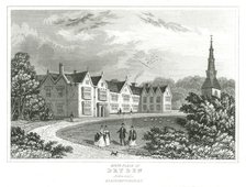 Aldwinkle, Northamptonshire, birthplace of John Dryden. (1631-1700), c1846. Artist: Unknown