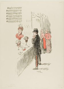 Le Petit Potach, published August 18, 1893. Creator: Theophile Alexandre Steinlen.