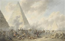 Battle of the Pyramids, 1803. Creator: Dirk Langendijk.