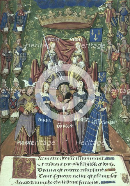 Pageant at the Châtelet, 1514.  Creator: Unknown.