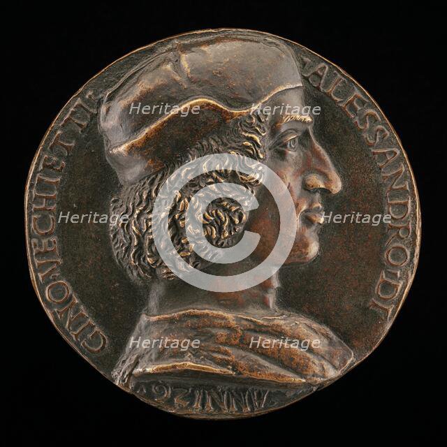 Alessandro di Gino Vecchietti, 1472-1532 [obverse], c. 1498. Creator: Unknown.