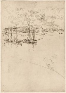 The Steamboat, Venice, 1879/1880. Creator: James Abbott McNeill Whistler.