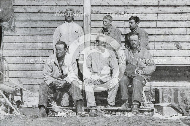 'The Northern Party at Cape Adare', 1911, (1913). Artist: G Murray Levick.