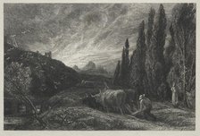The Early Plowman. Creator: Samuel Palmer (British, 1805-1881).