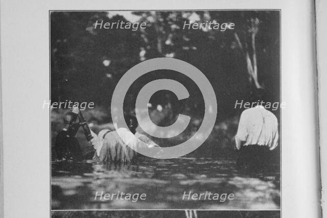 Possession by the spirit; [A Mississippi baptismal service], 1926. Creator: Unknown.