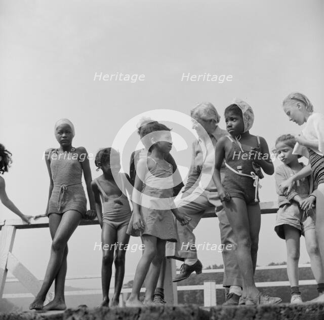 Mrs. Addie C. Cox, director, Camp Christmas Seals, Haverstraw, New York, 1943. Creator: Gordon Parks.