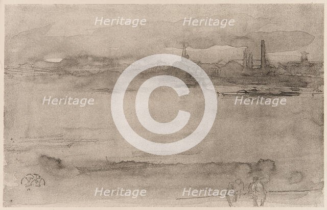 Early Morning, 1878. Creator: James Abbott McNeill Whistler.