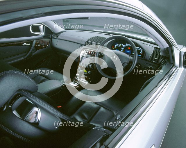 2001 Mercedes Benz CL 55 AMG V8. Artist: Unknown.