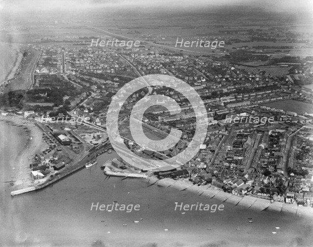 Whitstable, Kent, 1937. Artist: Aerofilms.