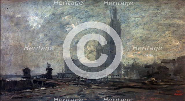 'London', 1866.  Artist: Charles François Daubigny