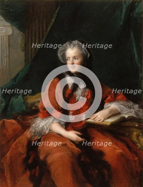 Portrait of Marie Leszczynska, Queen of France (1703-1768). Artist: Nattier, Jean-Marc (1685-1766)