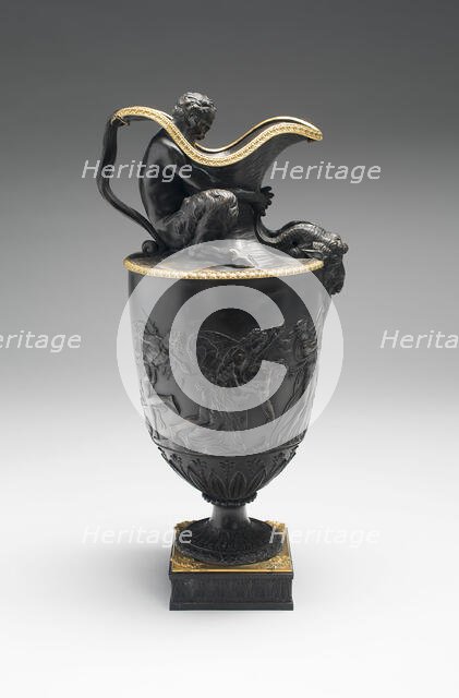 Wine Ewer, Burslem, 1780/85. Creator: Wedgwood.