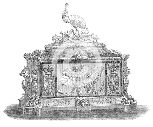 Casket presented to the Princess of Wales by the ladies of New South Wales, 1864. Creator: Unknown.