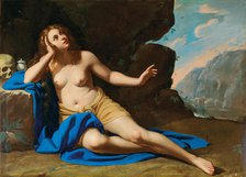 Saint Mary Magdalene in Ecstasy, 1640s. Creator: Gentileschi, Artemisia (1598-1653).