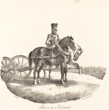 Cheveaux des Ardennes, 1822. Creator: Theodore Gericault.