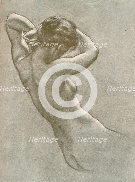 Study for Prospero Summoning Nymphs and Deities, c1902, (1903). Artist: Herbert James Draper