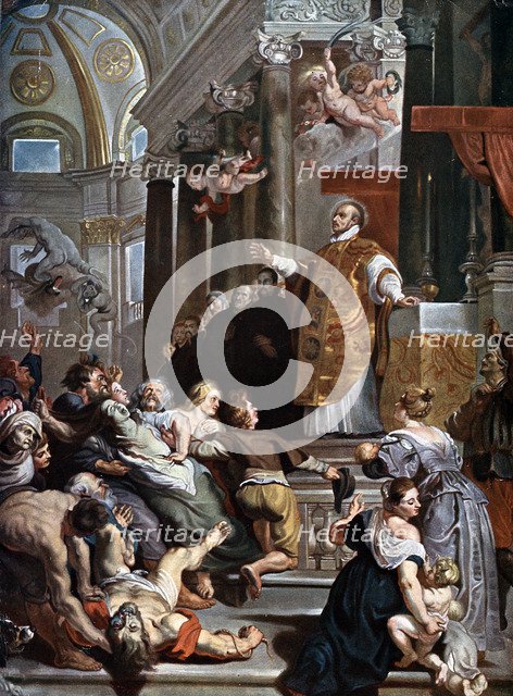 'The Miracles of Saint Ignatius Loyola', c1617-1618. Artist: Peter Paul Rubens
