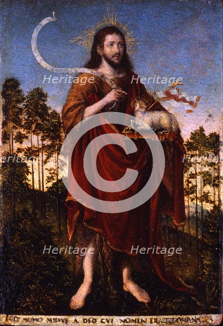 Saint John the Baptist, 1550-1552. Artist: Cranach, Lucas, the Elder (1472-1553)