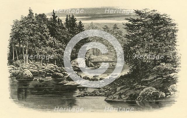 'River Scene, Langdale', c1890.  Creator: Unknown.