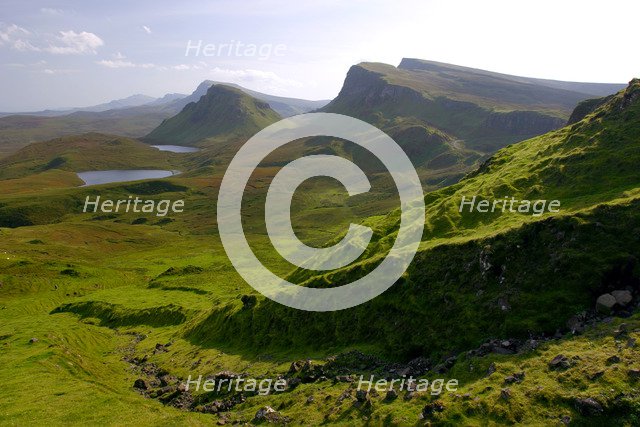 Quiraing, Isle of Skye, Highland, Scotland.